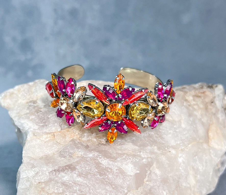 Armbönd - Queen Burgundy & Orange